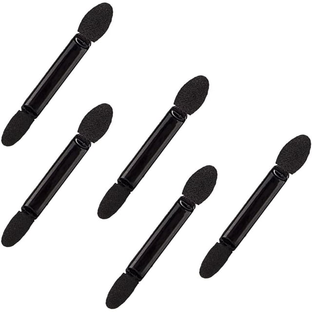 Brocha para sombra de ojos, Brocha para sombra de ojos con esponja de 5 piezas, Brocha para sombra de ojos,