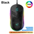 thumbnail image 1 of Souris de Jeu USB Câblé RGB Souris de Jeu Réglable Souris de Jeu DPI Accessoire Ordinateur Portable Réglable, Noir, 1 of 7