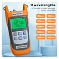 thumbnail image 3 of Optical Power Meter -50+~26dbm Optical Fiber Tester OPM 3-in-1 Optical Fiber Tester SC/FC/ST Interface ,Easy Use, 3 of 7