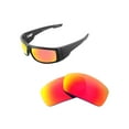 thumbnail image 5 of Walleva Fire Red Polarized Replacement Lenses for Spy Optic Konvoy Sunglasses, 5 of 5