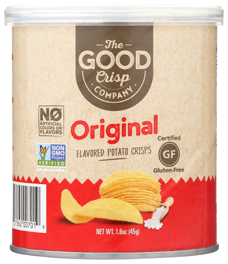 The Good Crisp Company Potato Crisps, Original Crisps, 1.6 Oz Walmart