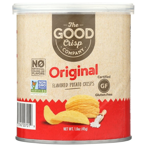 The Good Crisp Company Potato Crisps, Original Crisps, 1.6 Oz