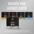 thumbnail image 7 of Caffe Vergnano Medium Roast Espresso Original Line Machine Compatible Capsules - Arabica Robusta Espresso Coffee, Italian Coffee Espresso For Nespresso Coffee Machines, Intensity 8/10 - Intenso,50 Ct, 7 of 7