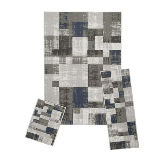 Capri 3 Piece Rug Set - Soliel