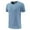 Blue, variant on MIXUE Mens T-Shirts Solid Color Round Neck Short Sleeve Outdoor Quick Drying Running Fitness Summer Sports Comfortable Pullover Tops T Shirts Daily-Wear,Green,XXXL