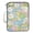 Cartoon Flower Rainbow, variant on Haosy Accordion File Organizer Zipper Binder 500 Sheet 6-Tab Expanding File Folder Multi-Pocket 1.2 Inch 3 Ring Cartoon Flower Rainbow