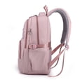 thumbnail image 5 of School Backpack for Girls Large Capacity Nylon Backpack for High School Students Travel Daypack Pink One Size, 5 of 8