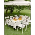 thumbnail image 4 of Outdoor Tablecloth with Umbrella Hole for Patio/Picnic/Party/Camping, Bees Branches Waterproof Table Cloth Rectangle Table Cover Washable, Farmhouse Spring Botanical Elegant (60"x 102"), 4 of 8
