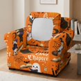 thumbnail image 3 of Chririnla Halloween 2 Pieces Stretchable Armchair Slipcover with Spandex Fabric, Soft Anti-Dust Furniture Protector for Living Room Home Pet Use, 3 of 8