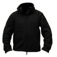 thumbnail image 2 of zfwon Men's Jackets Winter Fleece Windproof Work Coats Long Sleeve Full Zip Sweater Trendy Solid Color Warm Tops Outdoor Hiking Camping Hunting Athletic Sport Jacket with Pockets, 2 of 9