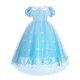 thumbnail image 5 of Disney disfraz de Frozen para niña, Reina de la nieve, vestido de princesa Elsa, Anna, melocotón, Cenicienta, Cosplay, Carnaval, vestidos de fiesta de cumpleaños, Rapunzel, 5 of 5