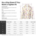 thumbnail image 4 of Yiaed Watermelon And Lemon Print Sun Shirts UPF 50+ Protection Hoodie Rash Guard Shirt UV Shirt Long Sleeve Fishing Outdoor Lightweightase-3X-Large, 4 of 5