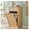 Natural, variant on Tilt Out Trash Can Cabinet, 10 Gallon Farmhouse Laundry Hamper Cabinet with Drawer, Wooden Trash Garbage Can Bin with Storage Basket for Kitchen, Living Room (Natural)