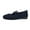 Blue, variant on Caqnni Women's Ballet Flats Shoes: Comfortable Dress Shoes Casual Pointed-Toe Flats Soft Slip On Lightweight Ballets Walking Flat Shoes Casual Shoes (Black,8.5)
