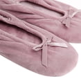 thumbnail image 6 of Women's Terry Classic Cotton & Velour Ballerina Slippers (Pack of 2), 6 of 6