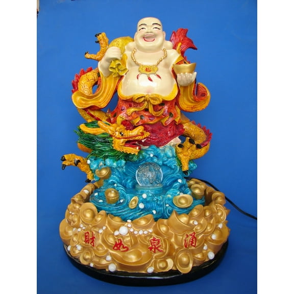 Buddha Water Fountain with Crystal Ball, Ru Yi
