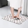 thumbnail image 4 of White Cow Head Pattern Flannel Non Slip Door Rugs,Washable Door Mats Indoor,Decorative Door Mats,Dirt-Resistant and Absorbent Doormat for Entrance,Bedroom,Kitchen,Bathroom,23.5x16in(60x40cm), 4 of 5