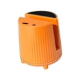 thumbnail image 4 of Estante de almacenamiento de cocina Soportes Tanque de almacenamiento de gran capacidad con separador Encimera Palillos de drenaje rápido Jaula para Gloria Porta utensilios de cocina, 4 of 9