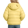 thumbnail image 6 of GigrtiJin 1T-8T Kids Puffy Coats Long Sleeve Hoodie Coats Girls Winter Cute Zip up Casual Going Out Coats with Pockets, 6 of 7