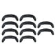 thumbnail image 5 of 10 piezas de bigotes falsos, accesorios de disfraz, bigote falso, barba facial para Negro, 5 of 9