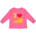 thumbnail image 3 of Inktastic I Heart Mac and Cheese Boys or Girls Long Sleeve Toddler T-Shirt, 3 of 5