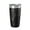 Black, variant on Secord Lake Tittabawassee Map Tumbler Travel Mug Insulated Laser Engraved Coffee Cup Michigan 20 oz White