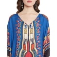 thumbnail image 6 of Gypsie Blu Plus Size Kaftan Dress for Women Printed Loose Maxi Kimono Style Long Caftan Maxi Sleepwear Online, 6 of 7
