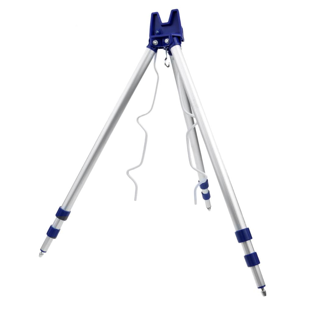 Folding Fishing Rods Tripod Stand Rest For Sea Beach Coarse Shore Pier