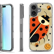 For iPhone 17 Shockproof Protective Phone Case, by OneToughShield - Lady Bettle