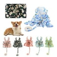 thumbnail image 1 of Reheyre Fruit Floral Pattern Pet Chest Strap Set - Breathable Dress-up Vest Harness Leash Kit - for Cats and Dogs - Outdoor, 1 of 8