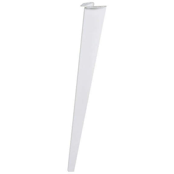 LTL Duraline Table Legs Folded White Steel 28", Set of 4