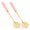 Multi, variant on OFFIGAM 2pcs Cute Flower Tea Spoons Stainless Steel Coffee Stirring Spoons For Dessert Small Petal Shaped Spoons For Tea And Coffee Creative Tableware For Tea Party