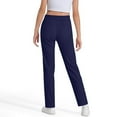 thumbnail image 5 of Boy Uniform Pants Pull on Chino Pants with Pockets Straight Pants Navy Uniform Pants Boys Back to School Outfits Boys Pants Size 13-14 Years, 5 of 8