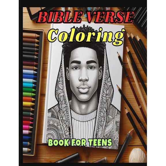 Bible Verse Coloring Book Teens, (Paperback)