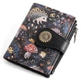 thumbnail image 7 of KALUNMA Hedgehog Pattern Design Small Wallets for Women Bifold RFID Blocking Leather Card Holder Compact Wallet with Zipper Coin Pocket, 7 of 7