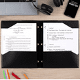 thumbnail image 2 of Five Star Plastic Folder 2-Pocket Stay-Put 3-Hole Punched, 11.75" x 9.5", Black, 2 of 4