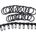 thumbnail image 5 of Toystoory 10 Uds. De plástico ajustable, anzuelos para caña de pescar, soporte para señuelo, accesorios de pesca seguros Pescar Negro, 5 of 5