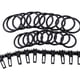 thumbnail image 5 of Toystoory 10 Uds. De plástico ajustable, anzuelos para caña de pescar, soporte para señuelo, accesorios de pesca seguros Pescar Negro, 5 of 5