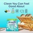 thumbnail image 7 of Dropps UltraWash Dishwasher Pods, Unscented (32 Count) - Biobased Power Deep Clean Dishwasher Detergent Tablets for Sparkling Shiny Dishes - No Rinse Aid or Pre-Wash Needed - Dishwashing Pods, 7 of 7