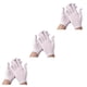 thumbnail image 2 of Qarigey 12 pares de guantes de algodón blanco para mujer, manopla de trabajo, guante elástico para el cuidado de la piel para inspección, Type1 NO1, 2 of 6