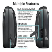 Good Life Rechargeable Waterproof Bark Control Training Aid with Adjustable Strap, Blue