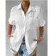 thumbnail image 1 of Women's Sports Blouse for Women Summer Solid Color Loose Plus Style Shirts for Women Long Cotton Texture Dress Plan Shirts for Women Shirt Top Long Sleeve Baseball Tee Womens Women Training Shirts, 1 of 2