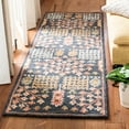 thumbnail image 2 of SAFAVIEH Aspen Wilhelmina Floral Wool Runner Rug, Black/Red, 2'3" x 7', 2 of 10