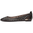 thumbnail image 3 of Nine West Womens Marie Leather Closed Toe Ballet Flats, 3 of 5