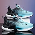 thumbnail image 3 of Men's Road Running Shoes, Sneakers, Slip-On Design, Breathable Upper with Ultra-Lightweight Rebound Sole, Suitable for Teenagers' Daily Exercise, Casual Wear, Running Comfortable for Sports,, 3 of 9