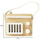 thumbnail image 3 of Juguete de Madera Mini Radio para Bebé Perfke Aprendizaje Decoración Blanco, 3 of 9