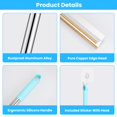 thumbnail image 2 of Pet Hair Remover Set TeqHome 3Pcs Dog Cat Hair Removal Tool Set Retractable Carpet Rake for Pet Hair Removal Tool for Funiture Carpet Brush for Rug Pet Bed Cat Tower Blue, 2 of 12
