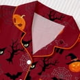 thumbnail image 5 of Toddler Girls Set Printed Short Sleeve Collared Lightweight Sport Halloween for Girls Elegant Shorts Set, 5 of 5