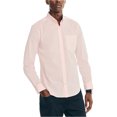 thumbnail image 1 of Nautica Mens Wrinkle-Resistant Button Up Shirt, Pink, Small, 1 of 1