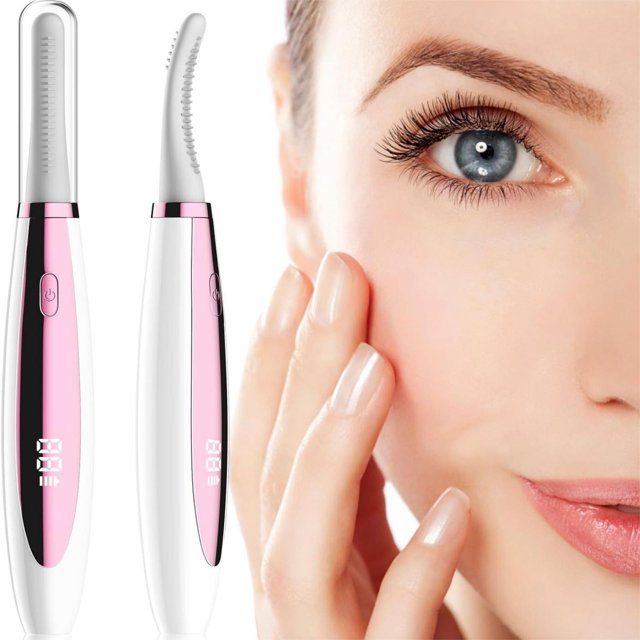 EYE Portable Rechargeable Eyelash Curler Heated Lash Lifter Mini Curling For Instant Volume & Curl Travel Friendly Design
